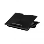 Halter Lap Desk and Laptop Stand, with 8 Adaptable Angles and Dual Cushions for Writing, Work Table and Drawing Desk on Bed or Sofa, Black